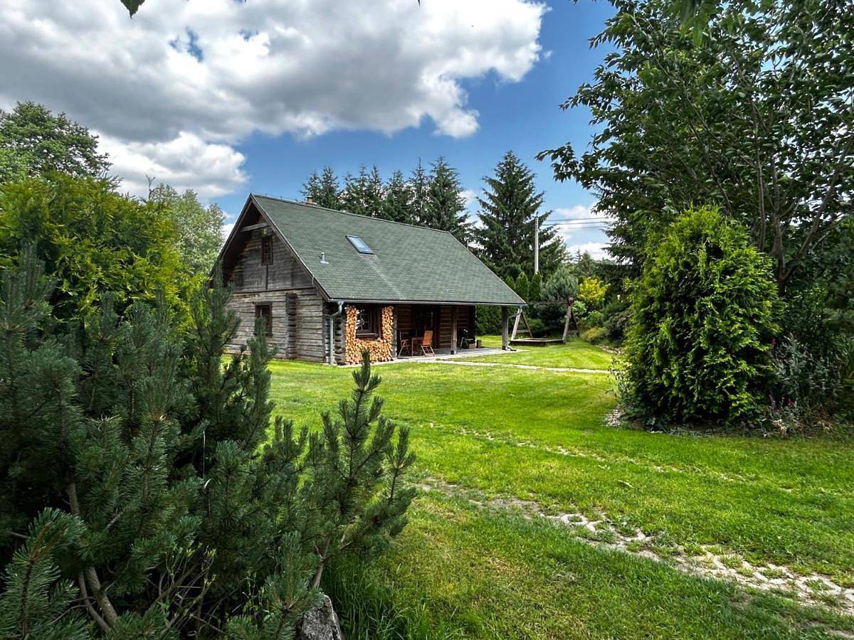 Log cabin in Czech-Saxon Switzerland in Böhmische Schweiz