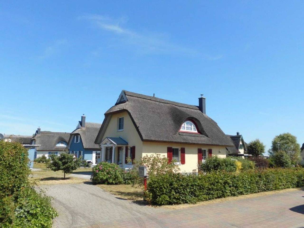 Reetdachhaus Sonnenschein in Ummanz, Rügen