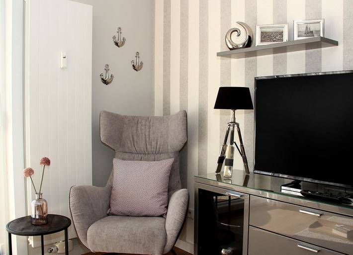 Ferienwohnung für 2 Personen, mit Balkon und Seeblick auf den Ostfriesische Inseln - 4