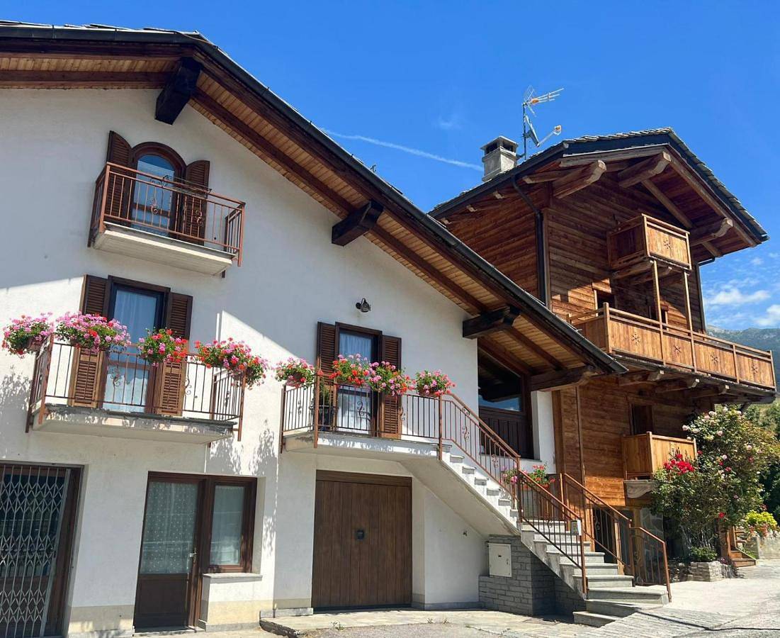 Appartement entier, Casa Rina in Gignod, Comune di Gignod