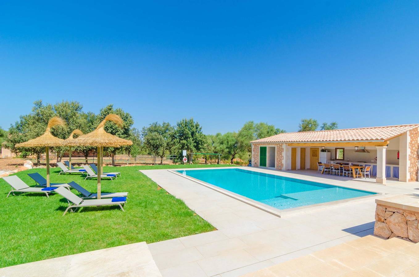 Son Fadri - Ferienhaus mit privaten Pool in Campos. Wifi gratis in Campos, Mallorca Süden