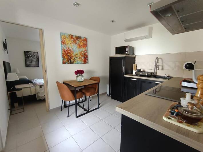 Gîte pour 2 personnes, avec vue et jardin à Chamborigaud - 2