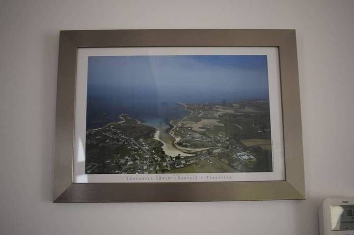 Maison de vacances pour 3 personnes, avec jardin et balcon à Landunvez