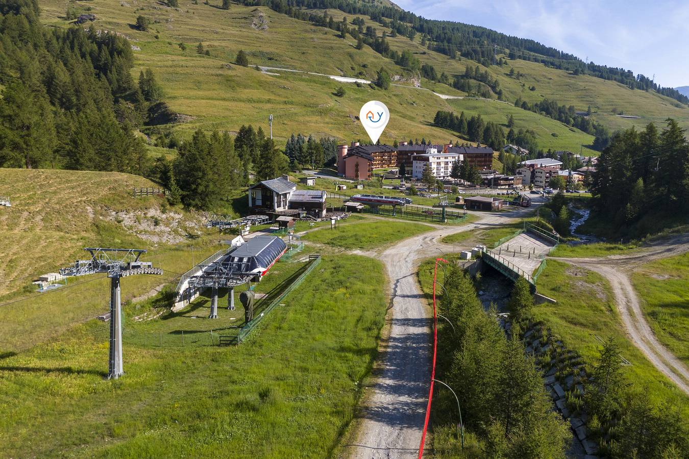 Ganze Wohnung, Studio Valleverde 4D in Sestriere, Via Lattea