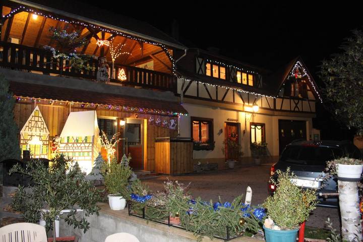 Gîte pour 5 personnes, avec jardin à Nothalten