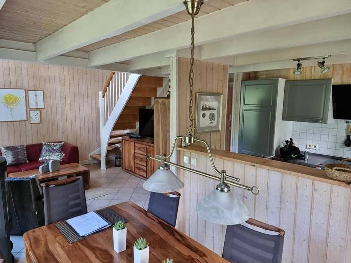 Ferienhaus für 6 Personen, mit Seeblick und Sauna sowie Ausblick und Garten auf der Halbinsel Mönchgut - 4