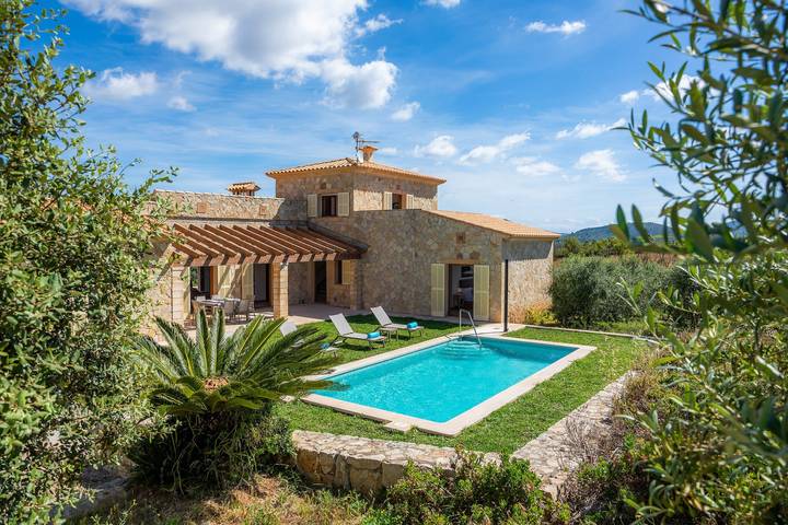 Chalet para 4 personas, con Balcón y Jardín en Son Servera