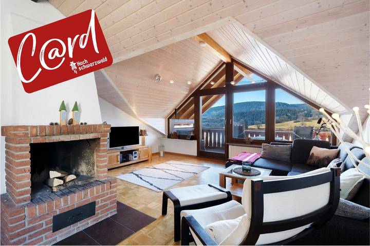 Ferienwohnung für 3 Personen, mit Balkon in Lenzkirch