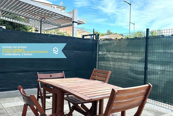 Entire apartment, Se094 - Marzocca, three-room apartment with beach included in Senigallia (Municipality), Ancona Province