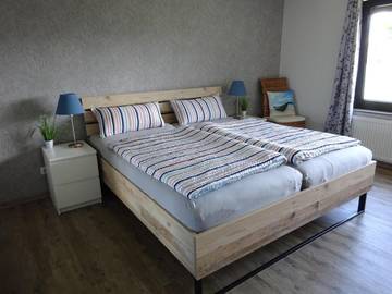 Ferienwohnung für 5 Personen, mit Ausblick und Garten in Cadenberge