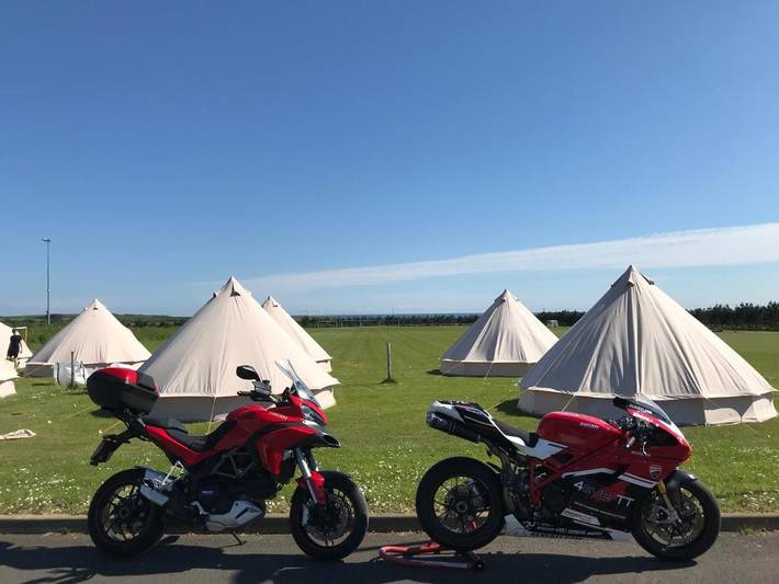 Glamping for 2 people, with Garden in Isle of Man