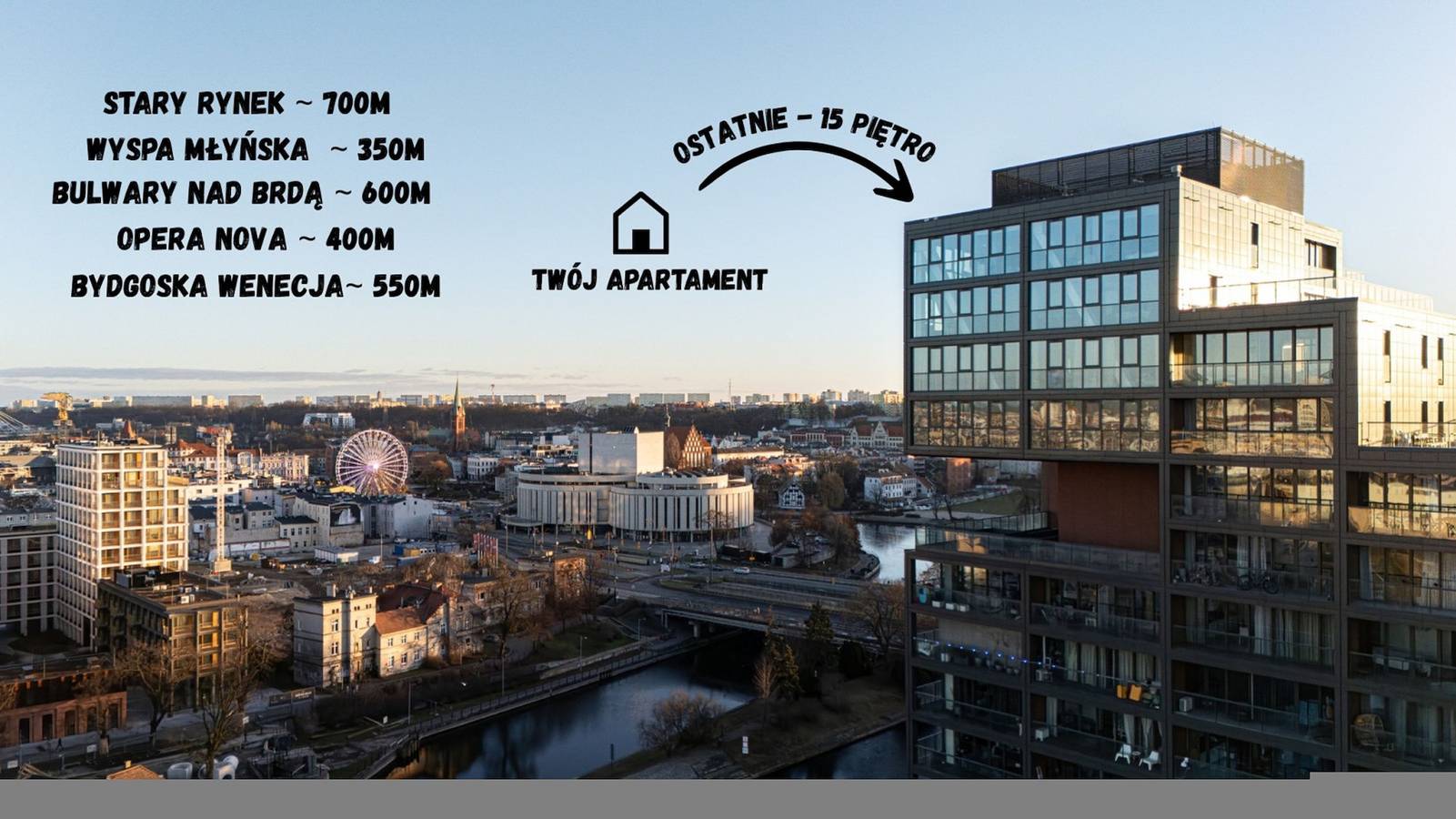 Ganze Wohnung, Ferienwohnung für 2 Personen in Bromberg, Kujawien-Pommern