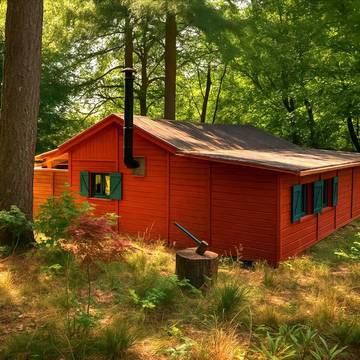 Maison de campagne pour 3 personnes, avec vue et jardin à Servières-le-Château