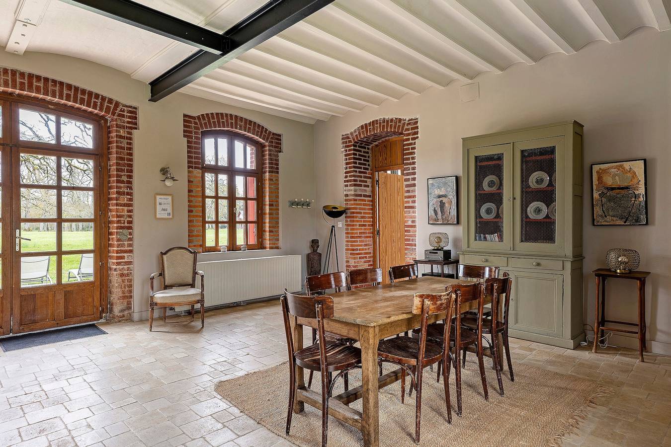 Les Ecuries – Domaine de la Trigalière mit Gemeinschaftspool in Ambillou, Tours und Umgebung