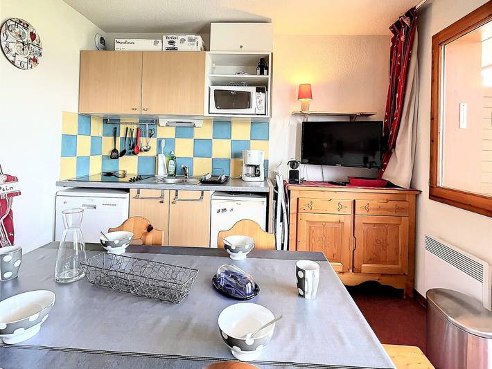 Chalet pour 6 personnes, avec piscine et balcon dans Le Corbier - 4