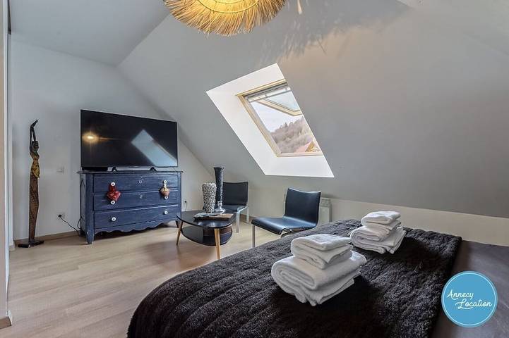 Gîte pour 4 personnes, avec balcon à Menthon-Saint-Bernard - 4