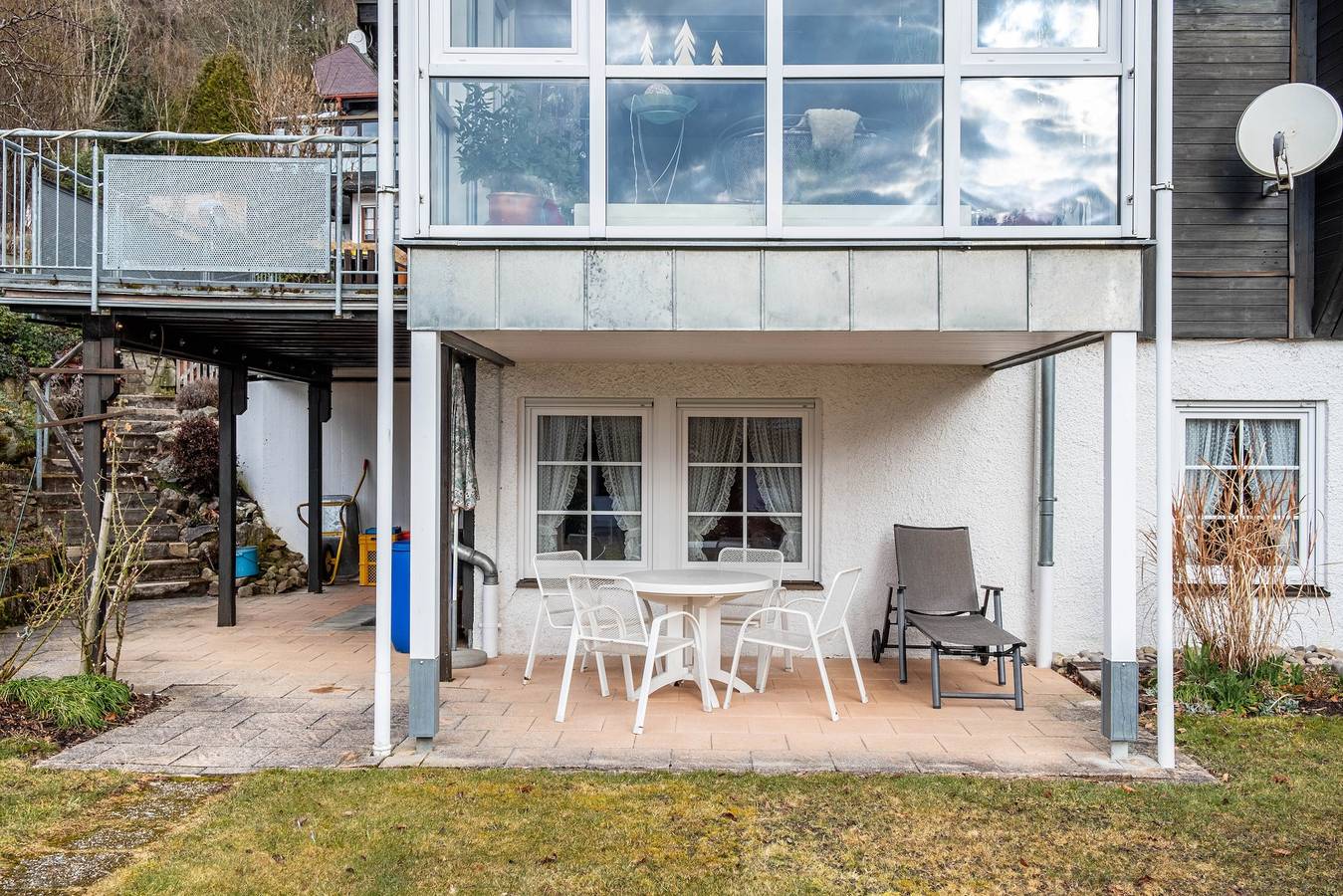 Ganze Wohnung, Ferienwohnung 'Aretz' mit Bergblick, privater Terrasse und Wi-Fi in Falkau (Feldberg), Feldberg