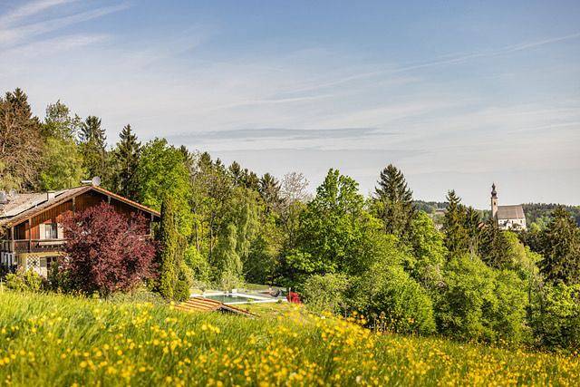 Ferienwohnung für 5 Personen, mit Terrasse und Garten sowie Sauna