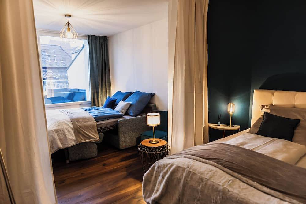 Ganze Wohnung, Stylish penthouse in the old town with generous rooftop terrace facing city hall in Basel, Region Basel RDK