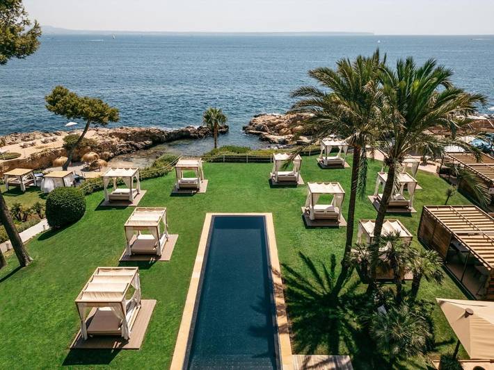 Hôtel pour 2 personnes, avec sauna et jacuzzi ainsi que piscine et jardin à Illetes - 4