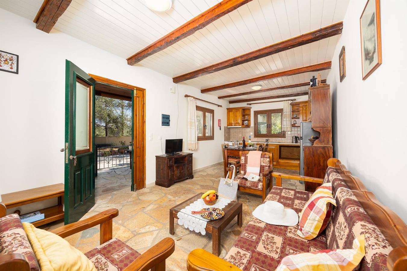Villa voor 2 personen met terras in Paxos