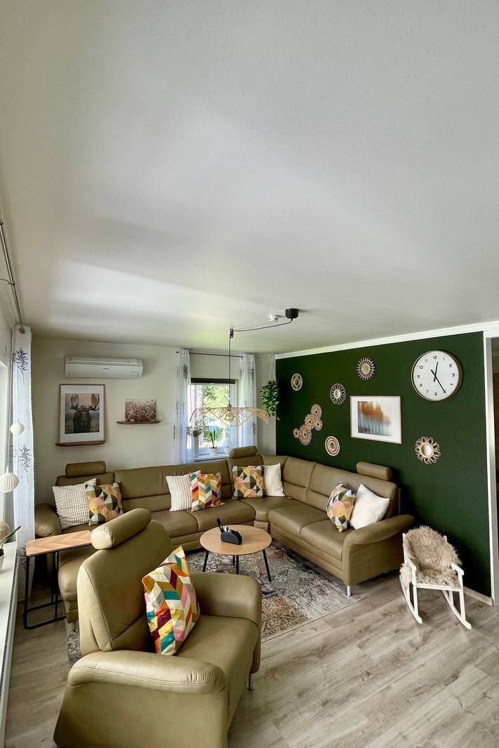 Ferienhaus für 8 Personen, mit Garten und Sauna sowie Terrasse