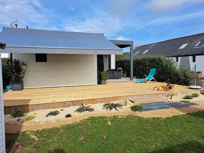 Camping para 6 personas, con Terraza y Jardín en Carnac