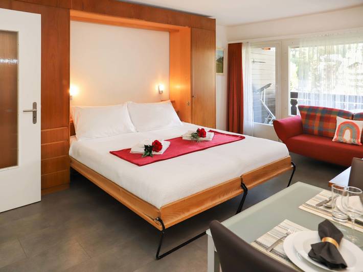 Ferienwohnung für 2 Personen, mit Balkon und Garten in Zermatt - 3