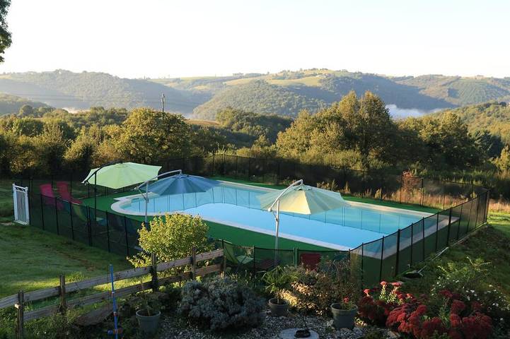 Agriturismo pour 21 personnes, avec piscine et jardin dans Occitanie