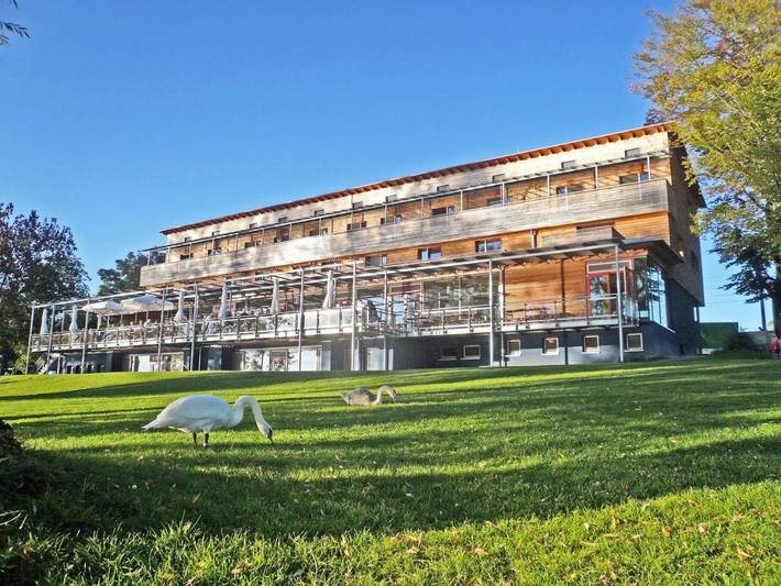 Maison d’hôte pour 6 personnes, avec vue ainsi que jardin et vue sur le lac