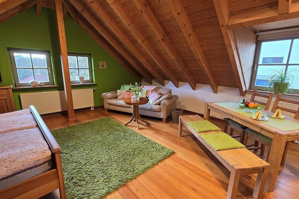Ganze Wohnung, Ferienwohnung \"Die Reblaus\" 60qm mit 1 Schlafzimmer für 2 Personen in Erlabrunn, Fränkisches Weinland