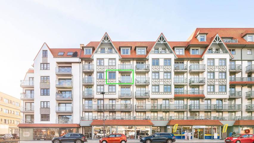 Location de vacances pour 6 personnes, avec balcon dans Oostduinkerke