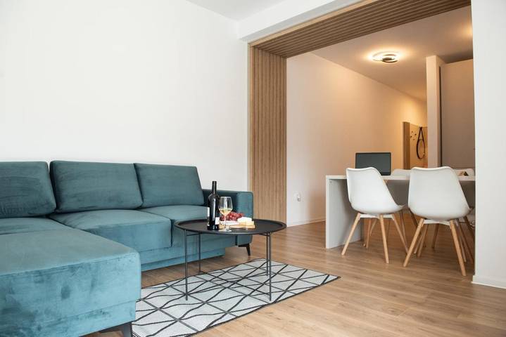Appartement de vacances pour 4 personnes, avec vue et terrasse