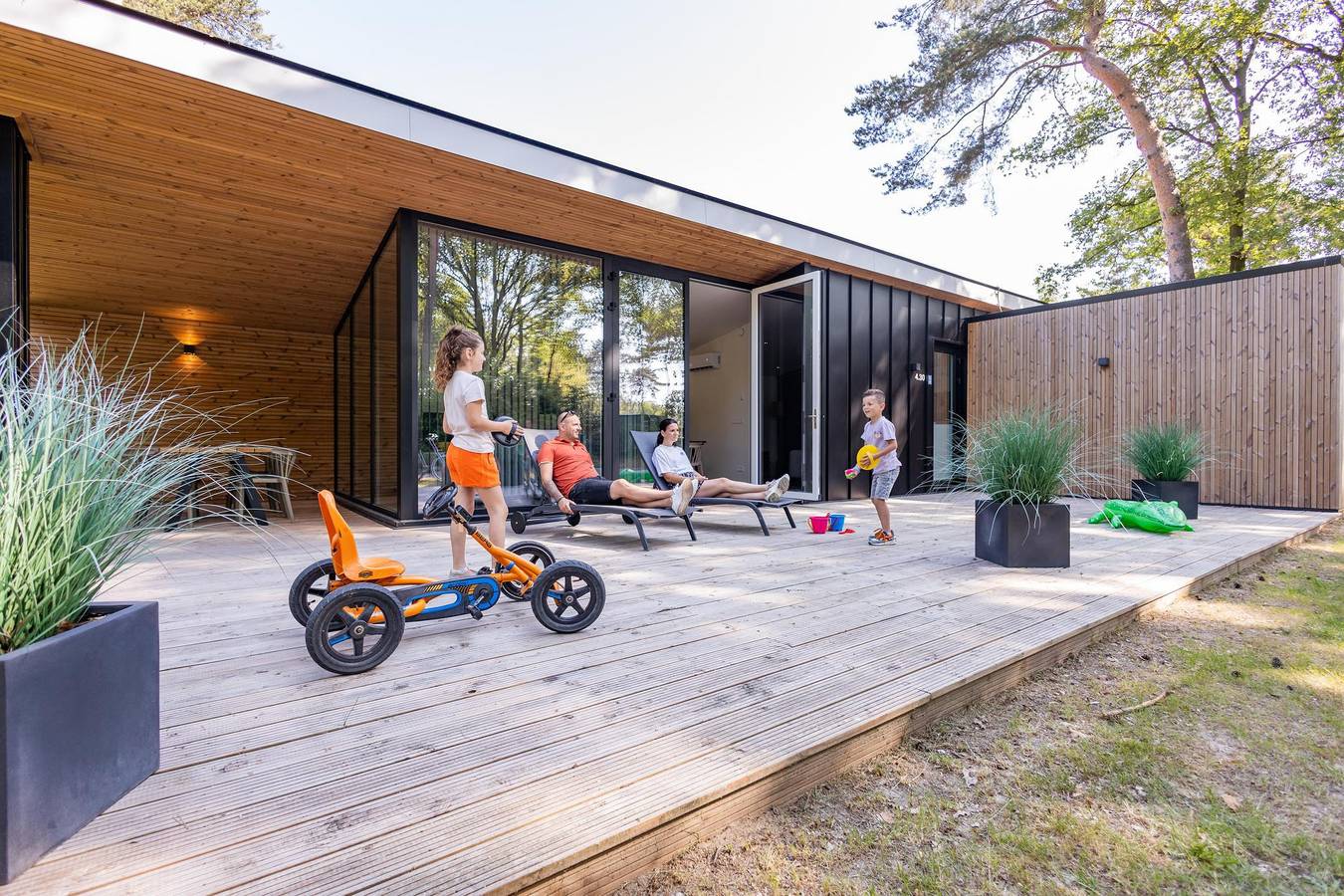 Vakantiepark Breebronne — Wald Cottage | 6 Personen in Maasbree, Limburg (Niederlande)