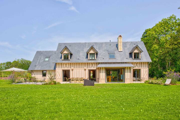 Willa dla 9 osób, z taras i ogród w Calvados