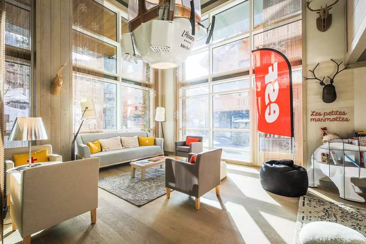 Hütte für 6 Personen, mit Sauna und Ausblick sowie Pool und Balkon, mit Haustier in Méribel - 3