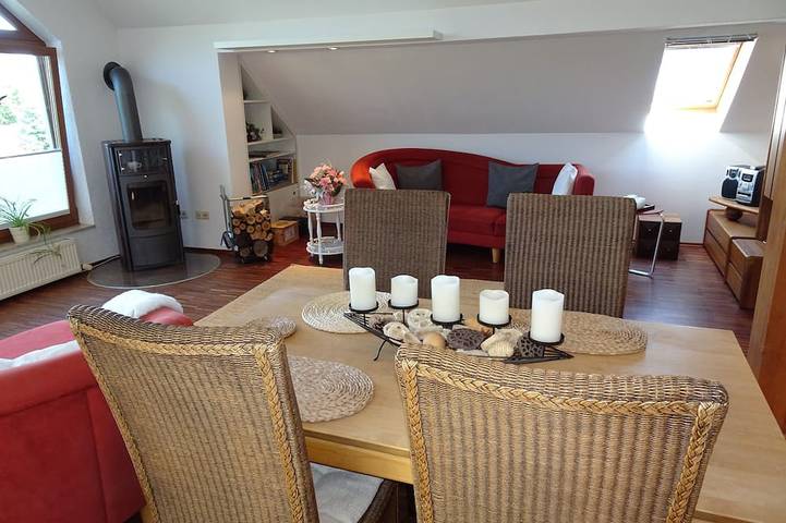 Ganze Wohnung, Unser Atelier Seventeen - ein urgemütliches Refugium für zwei plus Fellnase in Gunzenhausen, Fränkisches Seenland