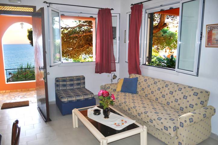 Ferienwohnung für 5 Personen, mit Garten und Ausblick sowie Meerblick in Griechenland - 4