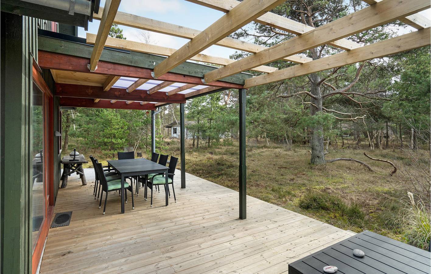 Ferienhaus für 6 Personen mit Terrasse in Gudmindrup Lyng, Højby