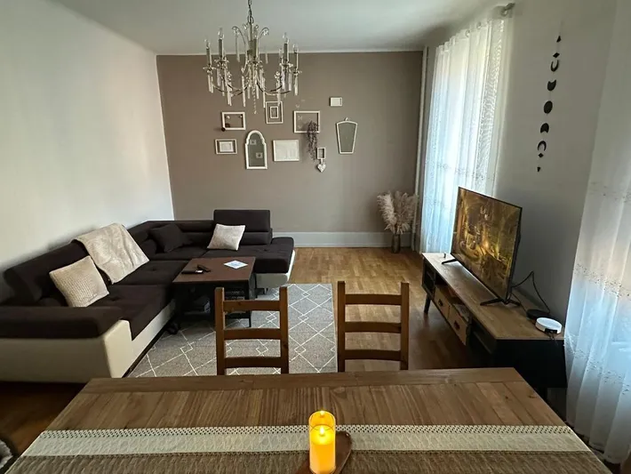 Apartamento de vacaciones para 3 personas, con vistas y jardín - 1