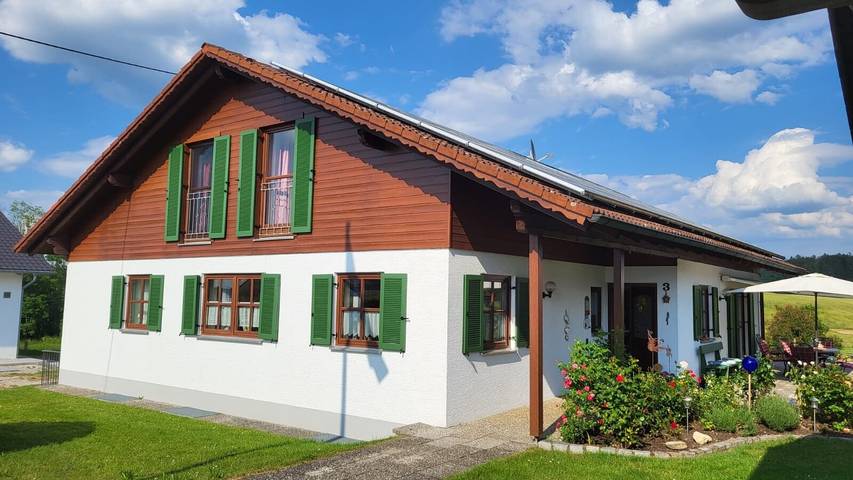 Vakantiewoning voor 5 personen, met balkon aan de Ammersee