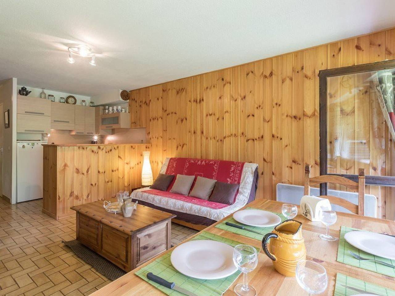 Appartement entier, Charmant T3 6 pers avec parking, proche pistes et centre in Le Monêtier-les-Bains, Serre Chevalier