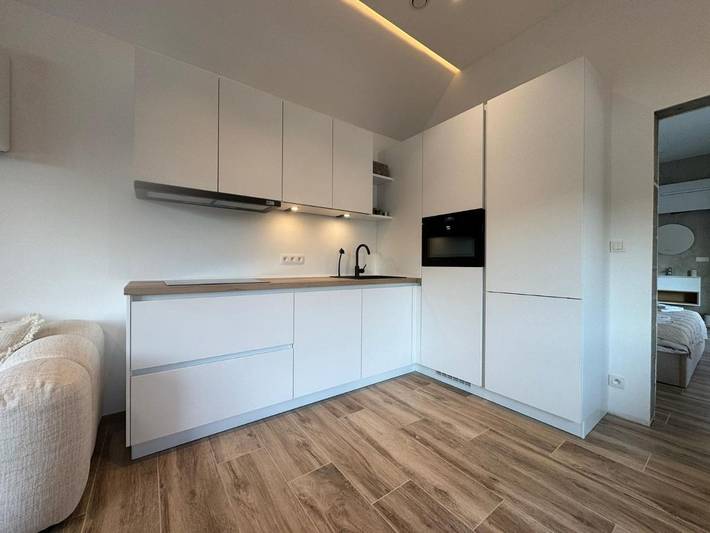 Gîte pour 2 personnes, avec Jacuzzi et Terrasse ainsi que Jardin et Vue dans Bellevaux-Ligneuville