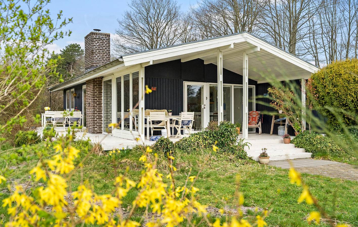Ferienhaus für 5 Personen mit Terrasse in Saksild Strand, Saksild