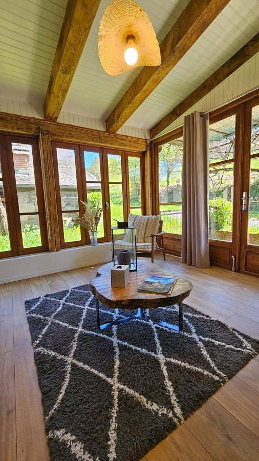 Location de vacances pour 9 personnes, avec jardin et vue dans Conques-en-Rouergue