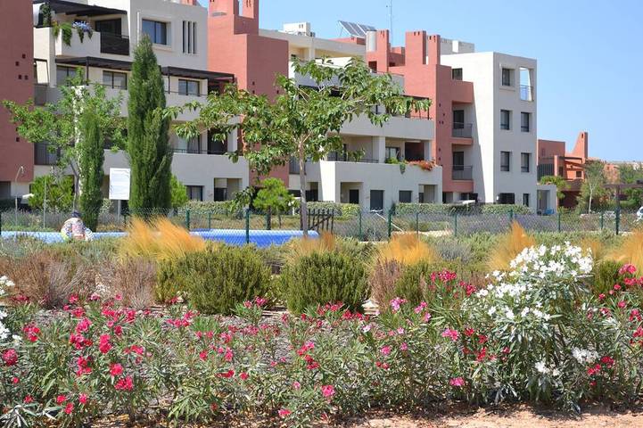 Appartement de vacances pour 6 personnes, avec Terrasse ainsi que Jardin et Piscine dans Corvera