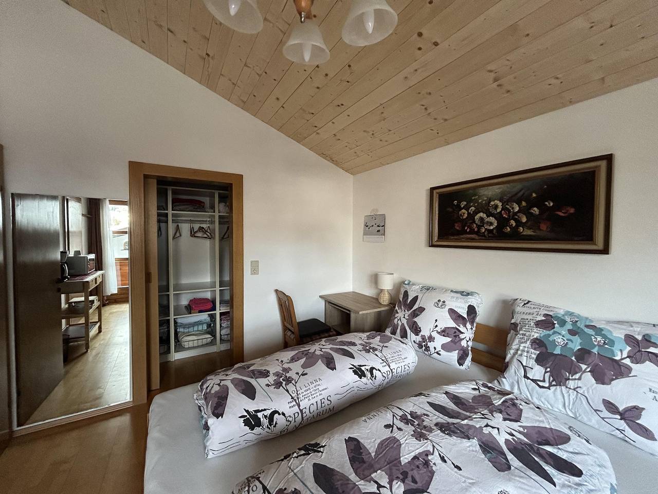 Appartement de vacances entier, Doppelzimmer mit eigenem Bad in Alpes de Stubai, Mieders