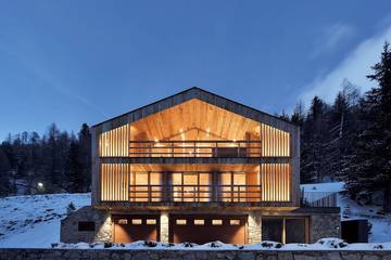 Chalet für 6 Personen, mit Garten und Sauna sowie Whirlpool und Balkon im Vinschgau