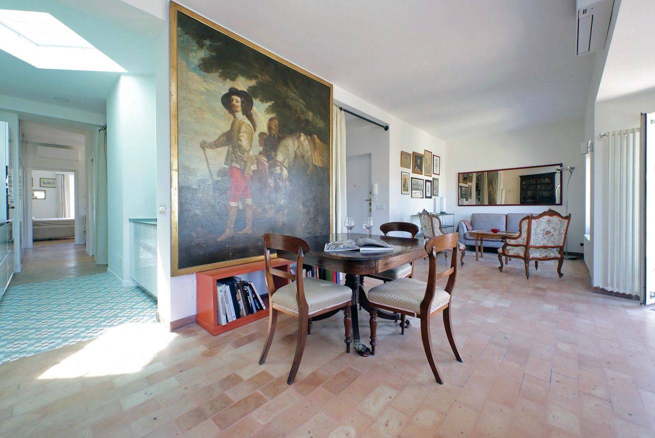 Ganze Wohnung, Ferienwohnung für 4 Personen mit Balkon/Terrasse in Rom Zentrum, Rom