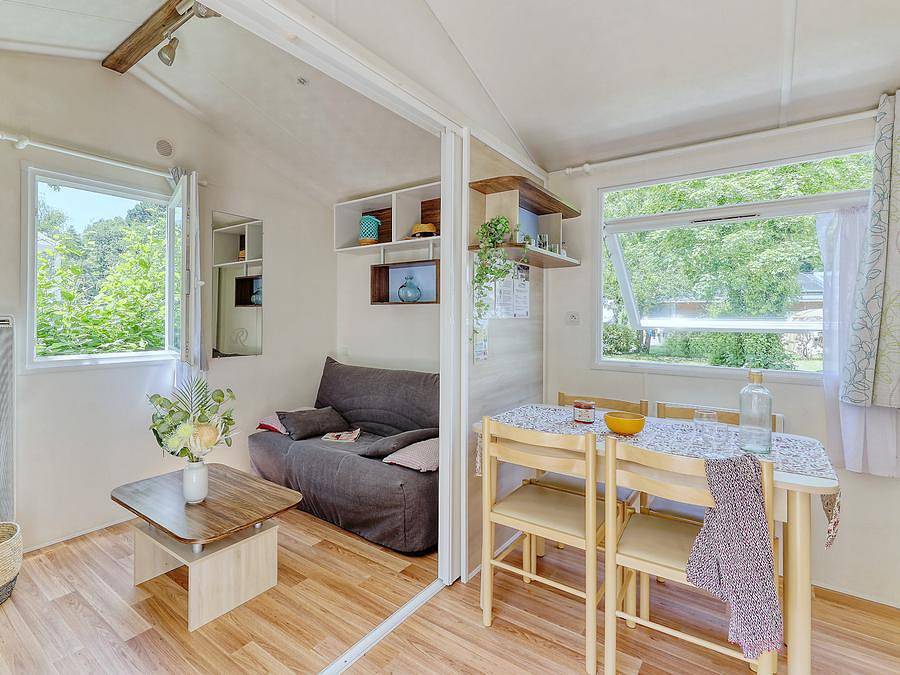 Camping Nantes Camping - Mobilheim 2 personen - Cottage Berlingot 1 Zimmer 22 m² in Nantes, Nantes und Umgebung